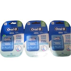 3 Packs Oral-B Glide Pro-Health Comfort Plus Dental Floss UNFLAVORED 40m
